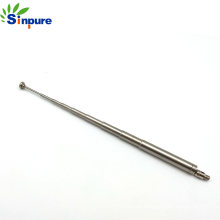 Custom CNC Machining Mobile Radio Stainless Steel Telescopic Antenna Pole